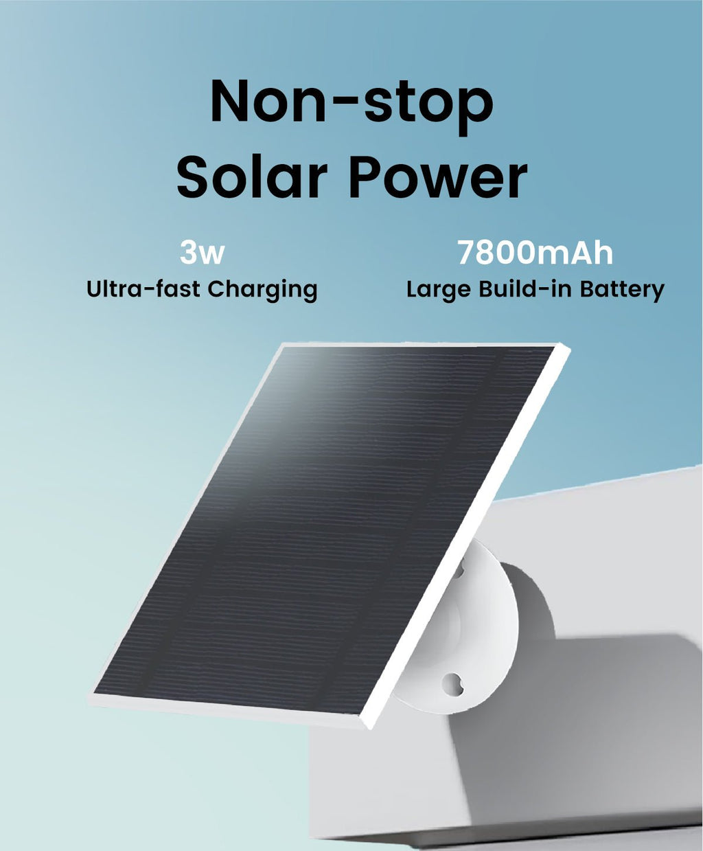 CasaCam SolCam | Outdoor Solar Camera, 4MP+4MP Dual Lens, Dual PIR Motion Sensors, 2.4G/5G WiFi, Local SD Card & Cloud Storage, Auto Tracking, Human Detection, Color Night Vision, 2 Pack (WS26 - 2) - CasaCam