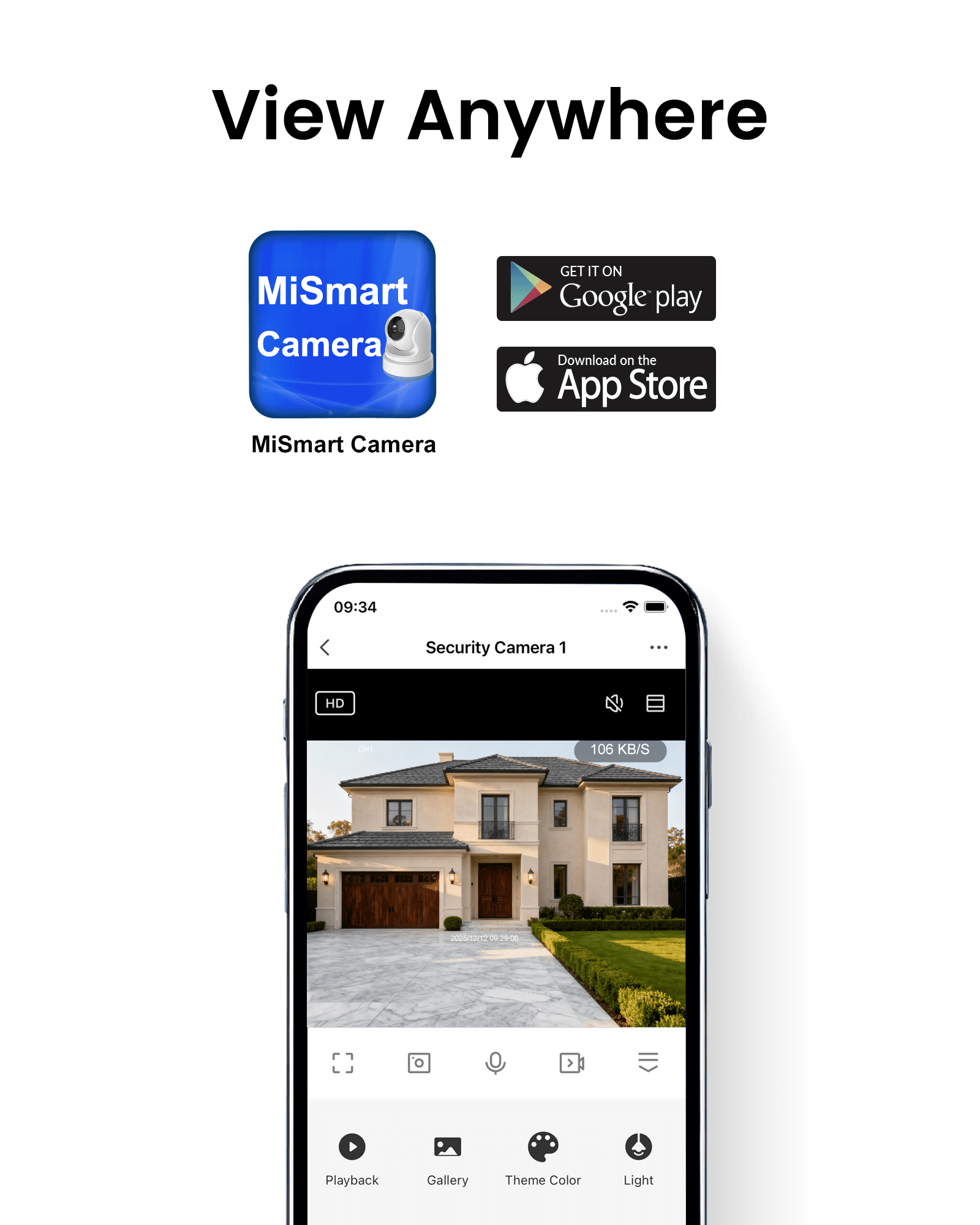 CasaCam GuardianCam Pro | 8 - Channel Wireless Security Camera System, 10.1” Touchscreen Monitor and 4 X 2K Outdoor Floodlight Cameras | AC Powered, Free App, 64GB Micro SD Card. Model VS6104 - 64 - CasaCam